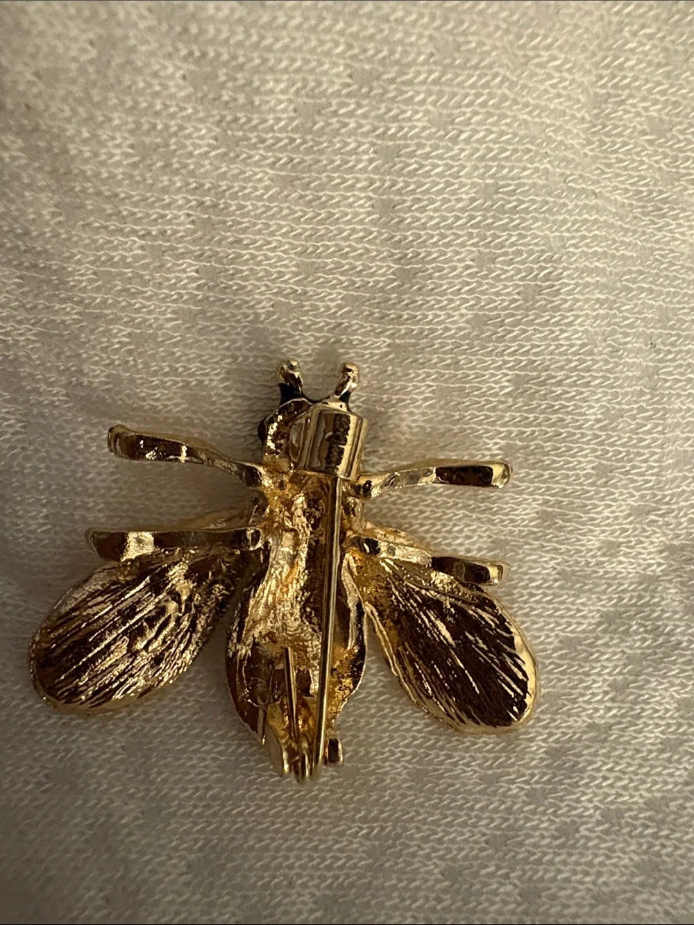 Rhinestone Bee Brooches - Pink, Green & Gold Accents